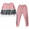 Set di abbigliamento KEAIYOUHUO Bambini Autunno primavera Neonate Vestiti Set T shirt Pantaloni Abiti Bambini Tuta per tuta sportiva 221118