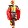 Anime kostuums Halloween volwassen grappig circus clown ondeugende cosplay voor mannen vrouwen carnaval kerstfeest kostuum geen pruik 221118