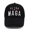 뉴 도널드 트럼프 야구 모자 스타 Ultra Maga Snapback 회장 모자 자수