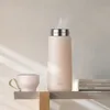 Bottiglie d'acqua Thermos da 350 ml tazza con coperchio acqua portatile studentessa isolamento in acciaio inossidabile 12 ore tazza calda 221118
