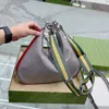 Borse hobo da donna Borsa a tracolla alla moda Borsa a mano firmata Borse ad anello Borsa a tracolla classica Borsa a tracolla regolabile Cinghie regolabili Borse a tracolla casual in pelle alta