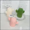 Candles Scented Candle Soy Wax Prayer Votive Candles Cactus Creative Table Ornament Drop Delivery Home Garden Dhdq1