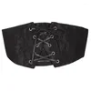 Belts Women Elastic Stretch Wide Corset Band Waspie Gothic Punk Vintage Criss-Cross Lace-Up Tied Black Waist Cincher Lace Dropship