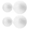 Party Decoration Styrofoamchristmastree Shapes Craft White Bulkdecorations Round Baubles Ornaments Sphere Polystyrene