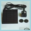 Équipements d'arrosage Micro pompe d'arrosage à énergie solaire pour la maison jardin piscine paysage fontaine aquarium oxygène eaux équipement de cycle Dhird