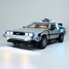 Блоки светодиодные освещения для Creator Delorean Back To The Future Time Machine 10300 Building Bricks Детские игрушки не включают в себя модель 221117