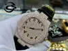 Lab Zircon Crystal Oem Watch Top Luxury Private Customized Out Men Women Iced Ice Cube Arabian Skeleton Vvs Moissanite Diamond 2V83