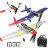 Electric/RC Aircraft EPP 400mm P51D Mustang/F4U Corsair/T28 Trojan 4-Ch 2.4G 6-Axis Gyro Beginner Airplane With Xpilot Stabilizer RTF RC Plane 221117