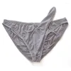 Unterhosen Herren Penishülle Slips Transparent Atmungsaktive Eisseide Höschen Sexy Männliche Homosexuell Unterwäsche Jockstrap Erotische Dessous Bikini Cuecas