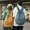 Backpack Outdoor Travel Women's Bag 2022 Trend Large Capacity Schoolbags For Student Solid Fashion Female Men Backbags