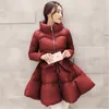 Femmes Trench Coats 2022 Mode Hiver Femmes Chaud Survêtement Coton Rembourré Vestes Femmes Vêtements Fermeture Éclair Ceinture Parkas Manteau Femme Xa232