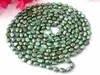 Chains Long 100 "8-9mm Baroque Freshwater Pearl Necklace Noble Gift