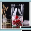 Geschenkwikkeling Geschenken Wrap Hersluitbare cellofaan OPP Poly Bags Clear Self Adhesive afdichting Plastic transportverpakkingsmaskers Indiv Mylarbagsho DHPVL