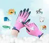 Protection des mains pour enfants latex jardinage extérieur mer attraper anti-déchirure résistant à l'usure antidérapant cueillette gants de protection du travail