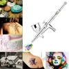 Pistolas de pulverização Gravidade Nasedal Mini 9cc Airbrush Paint Paint Makeup Conjunto de tatuagem de face Tattoo Diy Tool 0,2mm/0,3mm/0,5mm 221118