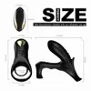 Ring voor penis vibrator draadloze afstandsbediening g spot vibrerende massager cock clitoris stimulator anale mannen seksspeeltjes paar280E5078329