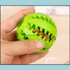 Hondenspeelgoed Chews Rubber Chew Ball Dog speelgoed Training speelgoed tandenborstel kauwen voedselballen huisdier product drop levering huizen tuinbenodigdheden dhxfm