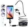 7 mm mini endoskopowy aparat USB Wodoodporny 0,5-10 m twardy miękki drut węża Kontrola Borescope Kamery do samochodu Android smartfon Loptop PC Notebook 6 diody LED