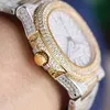 Movement and Zircon Bodafili Stars Crystal Nautilus Imported Swiss Watch Sapphire Mirror Leisure Elegant 7kax X5DB