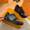 Classic fuggono donna vera pelle di cuoio da uomo sneakers sneaker donne allacciata scarpe per allenatori casual marrone nero con scatola n.