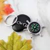 Navio criativo Rudder Compass Keychain Keychain Pingente Ferramentas de acampamento ao ar livre Keyring Chain Keyring