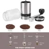 مطاحن القهوة اليدوي مطحنة محمولة - مطحنة اليد مع نوبات السيراميك 6 إعدادات قابلة للتعديل أدوات الكرنك 221118