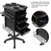 Accessories Parts Stable Beauty Salon Trolley Multi-Layer Movable Hairdressing Cart Tool Holders Stand Hairdresser Supplies for Barber