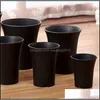 Planters POTS Circar Flesy Flower Pot PP Plastics Hög midja Blomkruta slipverk blomkrukor som säljer med olika storlek 2xa Dharl