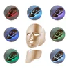 7colores LED Light Beauty anti acné Apriete la mascarilla de la máquina de la máquina con rejuvenecimiento de la piel del cuello Potherapy 2202186463298