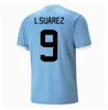 24 25 Uruguay Fußballtrikots 2024 L.SUAREZ E.CAVANI N.DE LA CRUZ Nationalmannschaftstrikot G.DE ARRASCAETA F.VALVERDE R.ARAUJO Fußballuniform