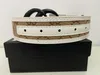 2023 Cintura di design da uomo Moda classica Lusso Casual Lettera L Fibbia liscia Cintura da uomo da donna 3,8 cm di larghezza, consegna veloce A6