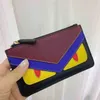 Дизайнерские кошельки HBP Mini Wallet Женский новый простой ультратонкий кожаный кошелек Monster Wallet в японском стиле 220817