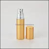 Butelka perfum na butelkę 5 ml aluminium anodowana kompaktowa atomisera Atomizer Atomizer Zapach Glass SZKOLTNIK