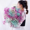 Ghirlande di fiori decorativi 100g Mazzo grande BabysBreath Naturale essiccato conservato Gypsophila Flower Decor Home Wedding Bouquet San Valentino Paniculata 221118