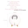 Diffusori di oli essenziali Umidificatore d'aria per animali domestici adorabile 220ml Planet Cat Diffusore di olio aromatico a nebbia fredda ad ultrasuoni Lampada a LED a colori romantici USB Humidificador 221118