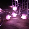 ストリング1m 3m LEDラブハートウェディングストリングフェアリーライトクリスマスバッテリー屋内パーティーガーランド照明