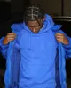 Designer tr￶ja herr hoodie ficka l￶s huva par sport tr￶jor jacka m￤n stor storlek regnb￥ge gradient brev broderi hoodie l￥nga byxor jogging set