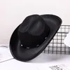 Berets All-match Studded Cowboy Hat Western Fancy Dress Wild West Cap Vintage 2022 Arrivals