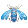 Broches Broches Broches Broches Vente En Gros De Détail Abeille Strass Émail Mode Bijoux Cadeau Broche Broche Robe Accessoires Cadeau Dhr0J