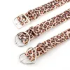 Cinture Donna Lady Leopard Print Dress Cinturino in vita Moda femminile Accessori per abbigliamento Ragazze Decorazione regolabile Cintura