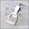 Key Rings Metal Palm Beer Bottle Opener Key Ring Keychain Holders Bag Hangt Mode Accessoires Drop Delivery Sieraden Dhmys