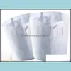 Plantadores Pots redondos de tecido de plantio de bolsas de cultivo bolsa aeração de contêiner panela de flores com grande tamanho 14yy uu gota entrega home jardim dhi1x