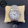 PPF 3K 5711 8mm Fabryka CAL324C Luksusowe maszyny do nurkowania Watch V4 Wersja 40 mm 324SC Wodoodporna marka Diamond Pp YNF8