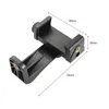 Tripods Universal Adjustable Tripod Mount Cell Phone Clip Vertical Bracket Clamp Holder 360 Adapter For Smartphone Drop