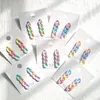 Hoop Earrings Makersland For Women Acrylic Simple Chain Candy Color Geometric Long Earring Trendy Colored Tassel225w