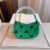 Bolsa novo estilo vaca polka ponto feminino saco middle antigo tofu oxford lona stick ombro