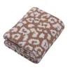 Winter Leopard Print Blanket Sofa Siesta Pattern Blanket Creative American Style Blankets2740910