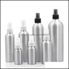Butelki pakowania aluminiowe puste na butelkę drobne mgły metalowe butelki atomiser butelki kosmetyczne do podróży na zewnątrz noszenie wielu s dhjrl