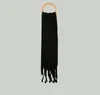 الموضة Mohair Solid Color Like Wool Like For Women Autumn and Winter Tassel Shawl Shawl Casual All-Match Sclofs