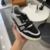Tasarımcı Moda Eğitmeni Sneaker Intage Sıradan Ayakkabı Virgils Timsah-Dökülmüş Siyah Gri Kahverengi Beyaz Yeşil Buzağı Deri Fransız Ablohs Erkek Ayakkabı LKJJJBF000003 VQ